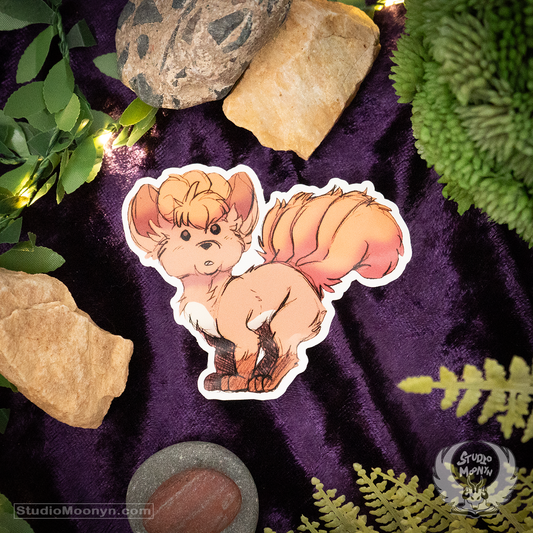 Vulpix - Indie Art Sticker